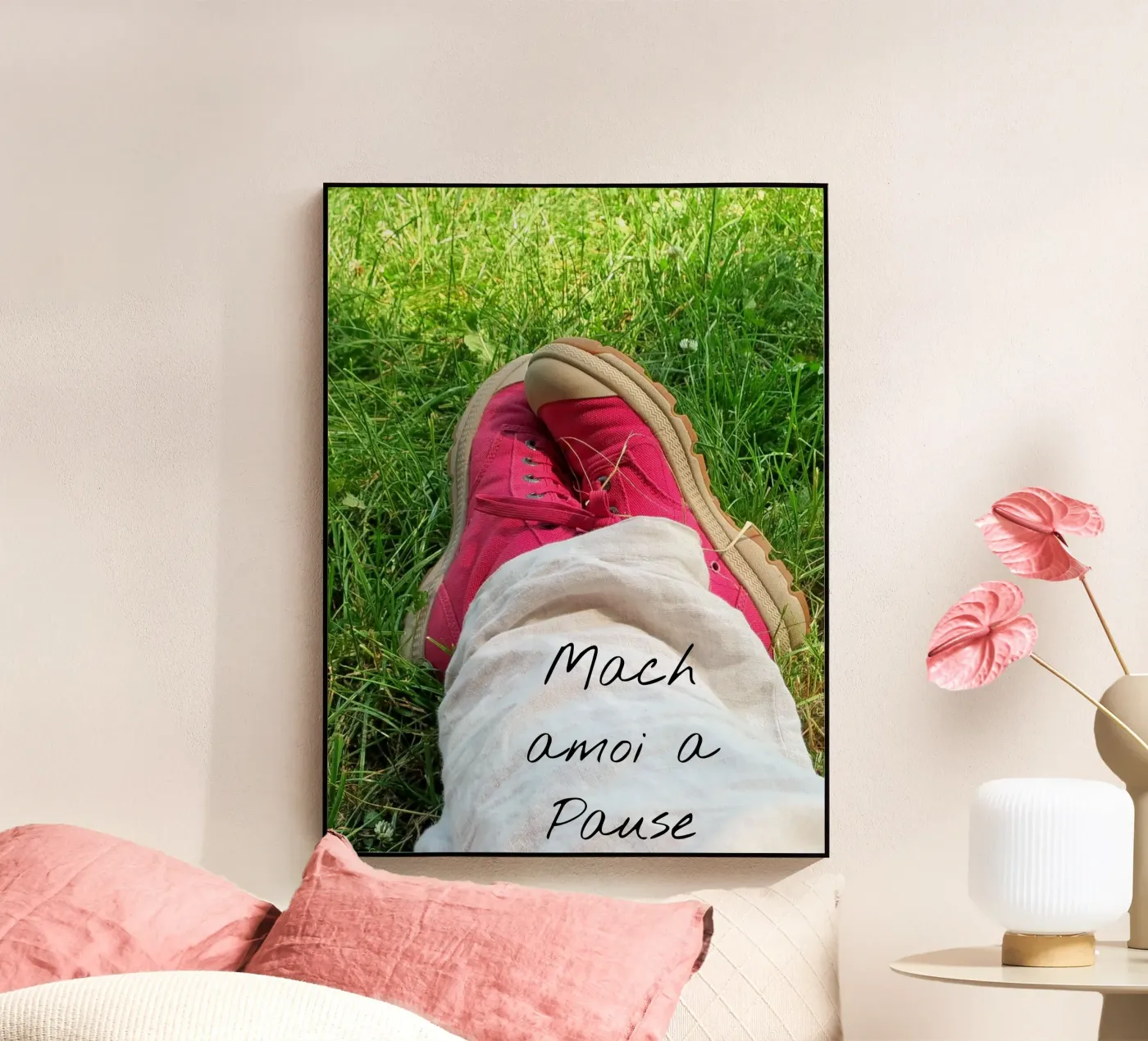 Oktoberfest pauze acryl van Kreativernetzt