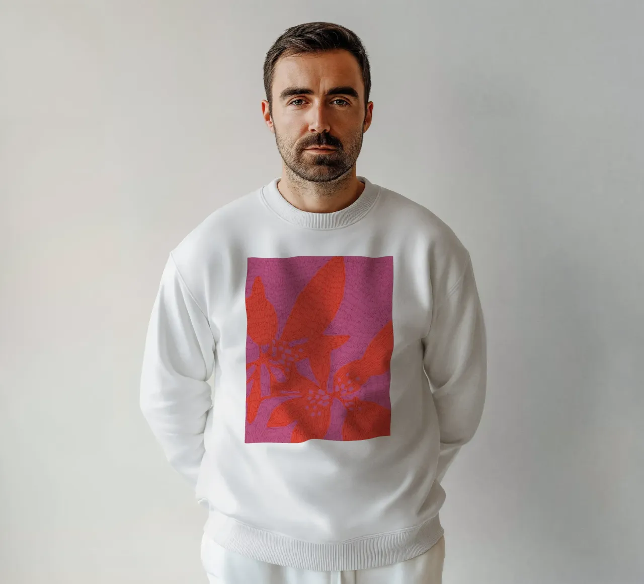 Calm Strokes No 20 felpa da treechild