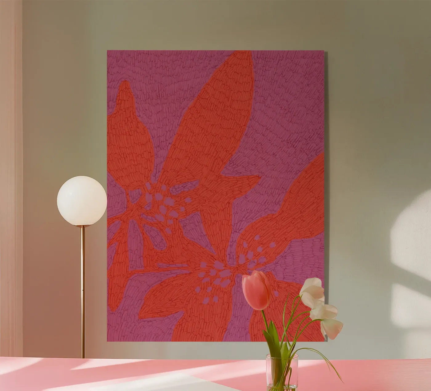 Calm Strokes No 20 acryl van treechild