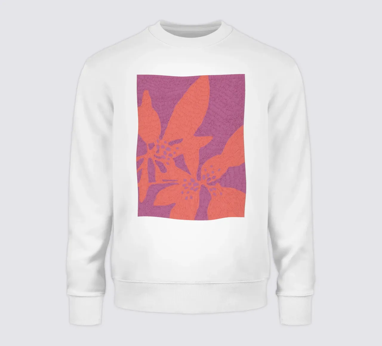 Calm Strokes No 21 sweatshirt van treechild