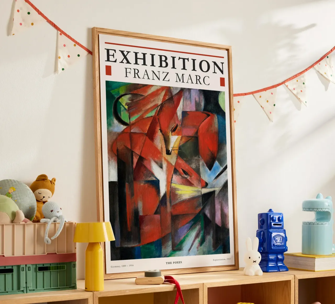 Franz Marc - Volpi plexiglass da Old Masters