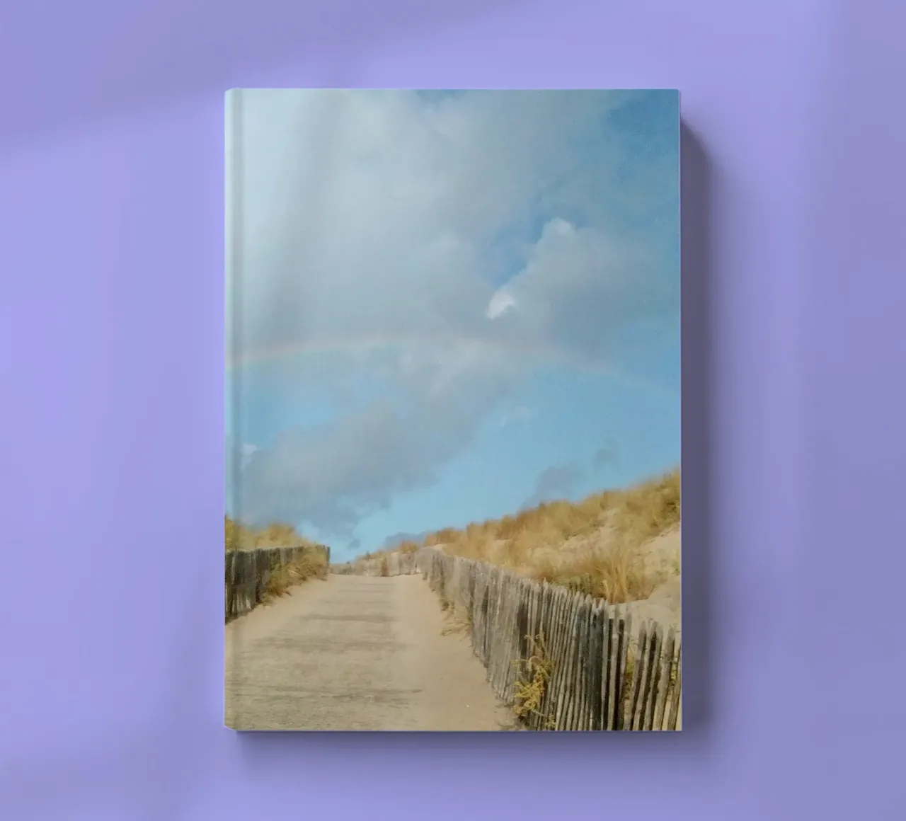 Rainbow notebook by Kreativernetzt