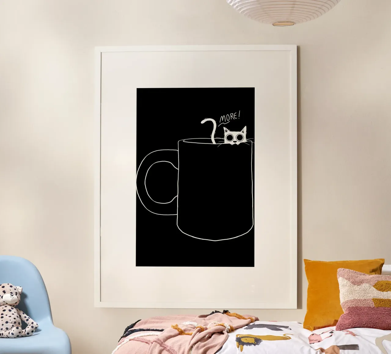 I Want More Coffee Hahnemühle von Tobe Fonseca