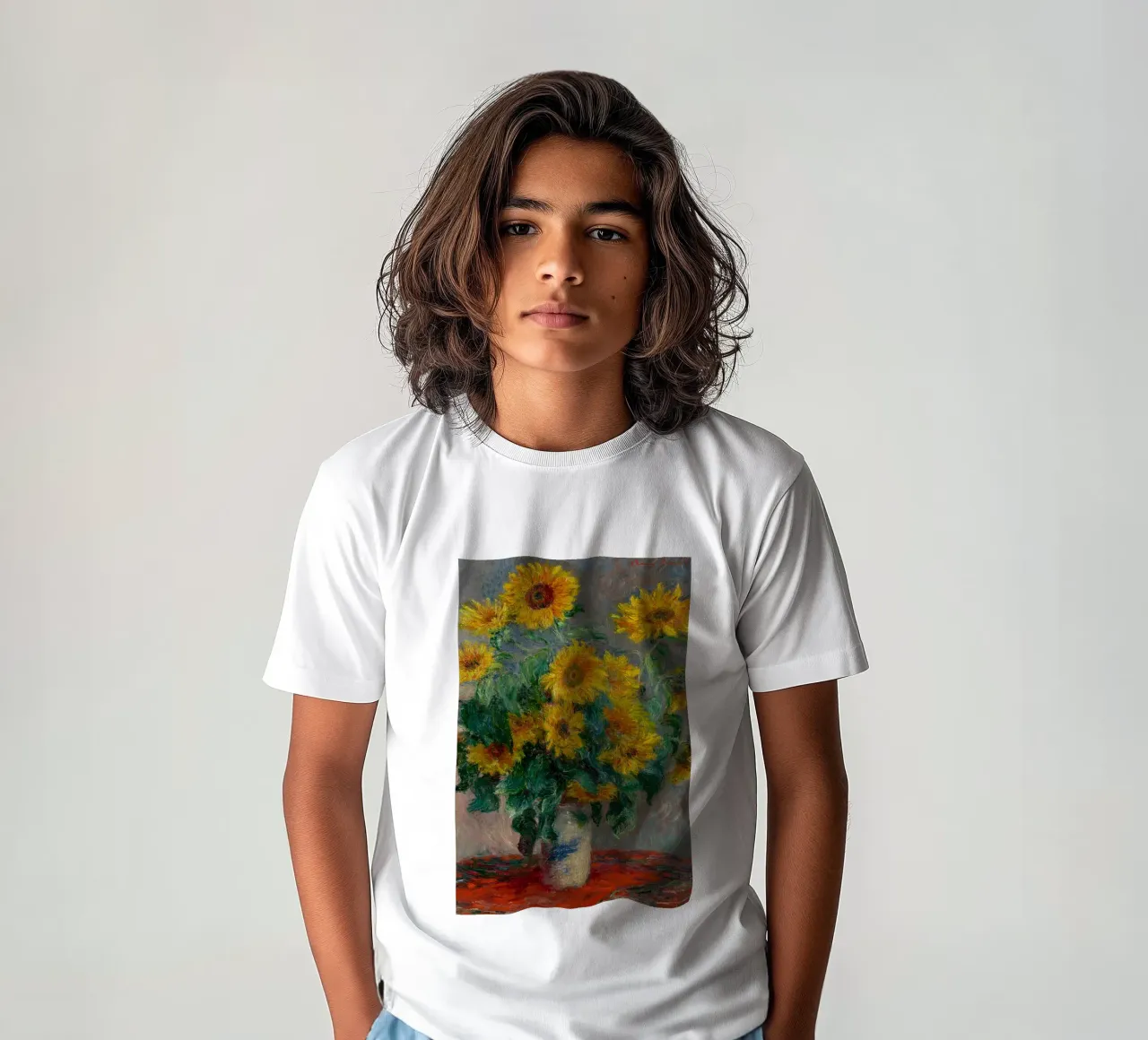 Sunflower Monet kids t-shirt by Perdana shop