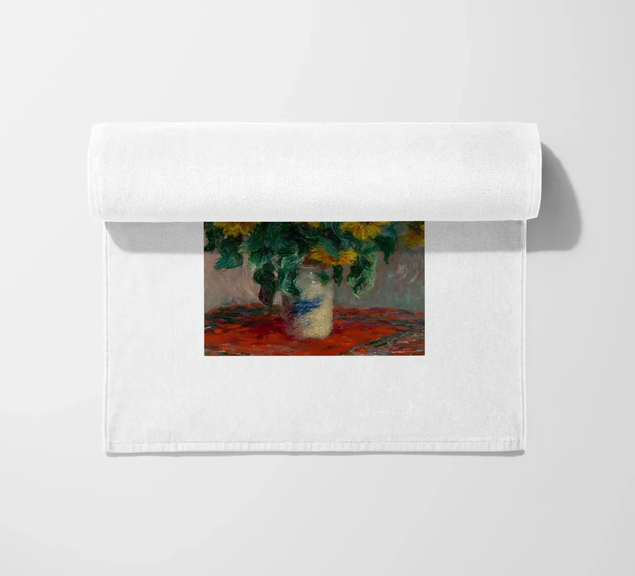 Sunflower Monet beach towel by Perdana shop