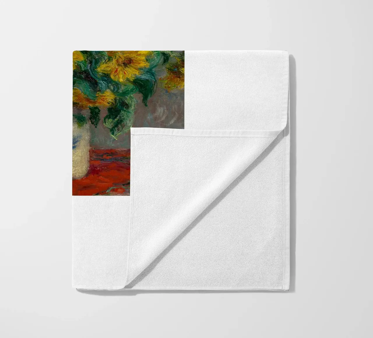 Sunflower Monet beach towel by Perdana shop