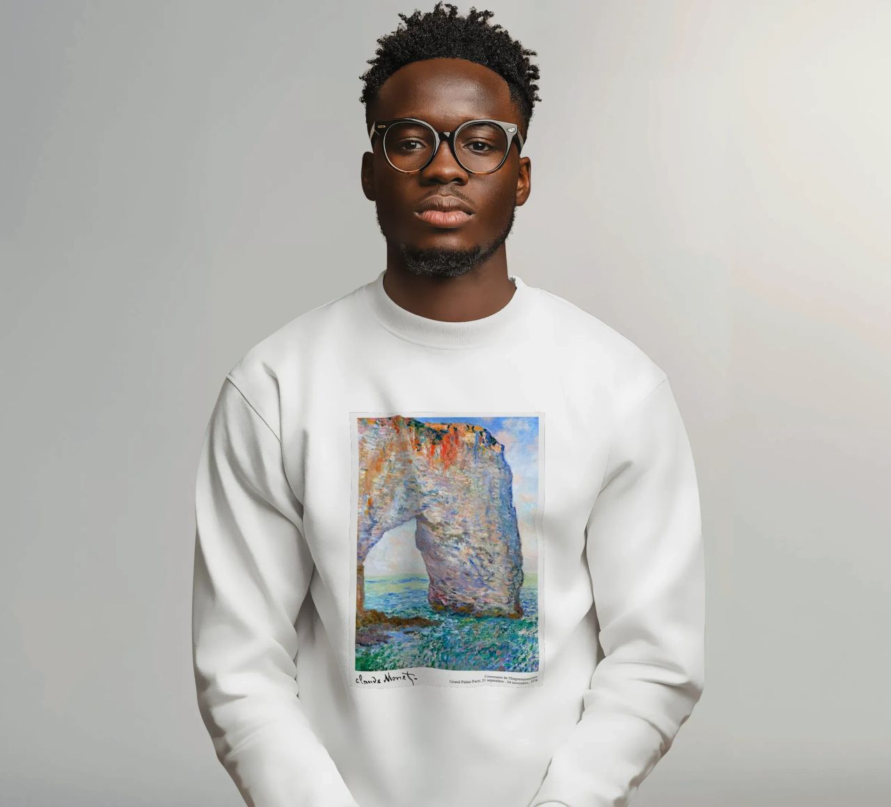 Rocce della spiaggia - Monet felpa da Perdana shop