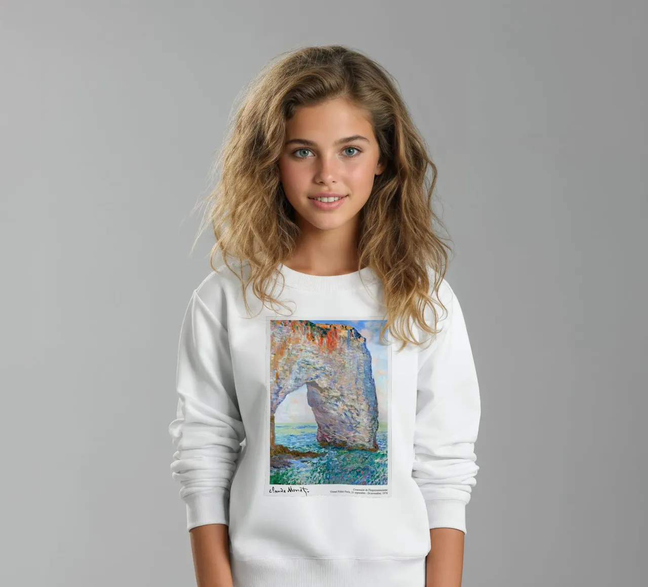 Rocce della spiaggia - Monet felpa bambino da Perdana shop
