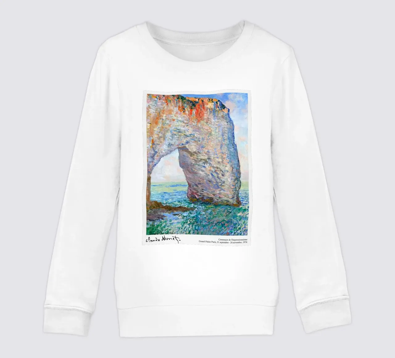 Rocce della spiaggia - Monet felpa bambino da Perdana shop