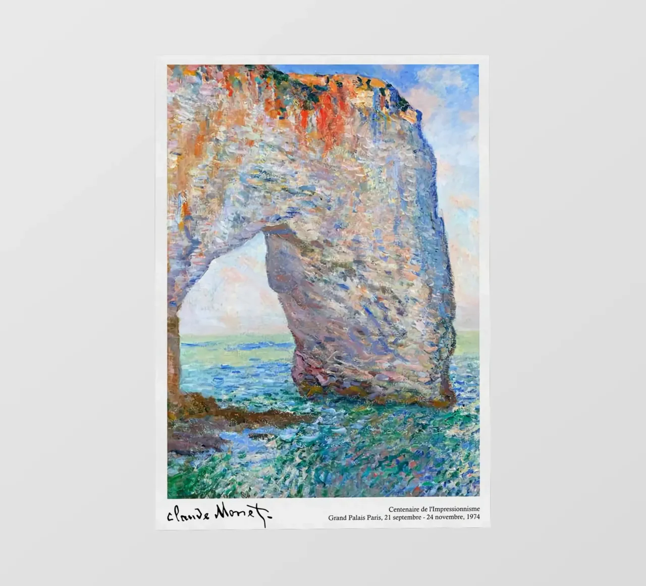 Rocce della spiaggia - Monet pellicola backlit da Perdana shop