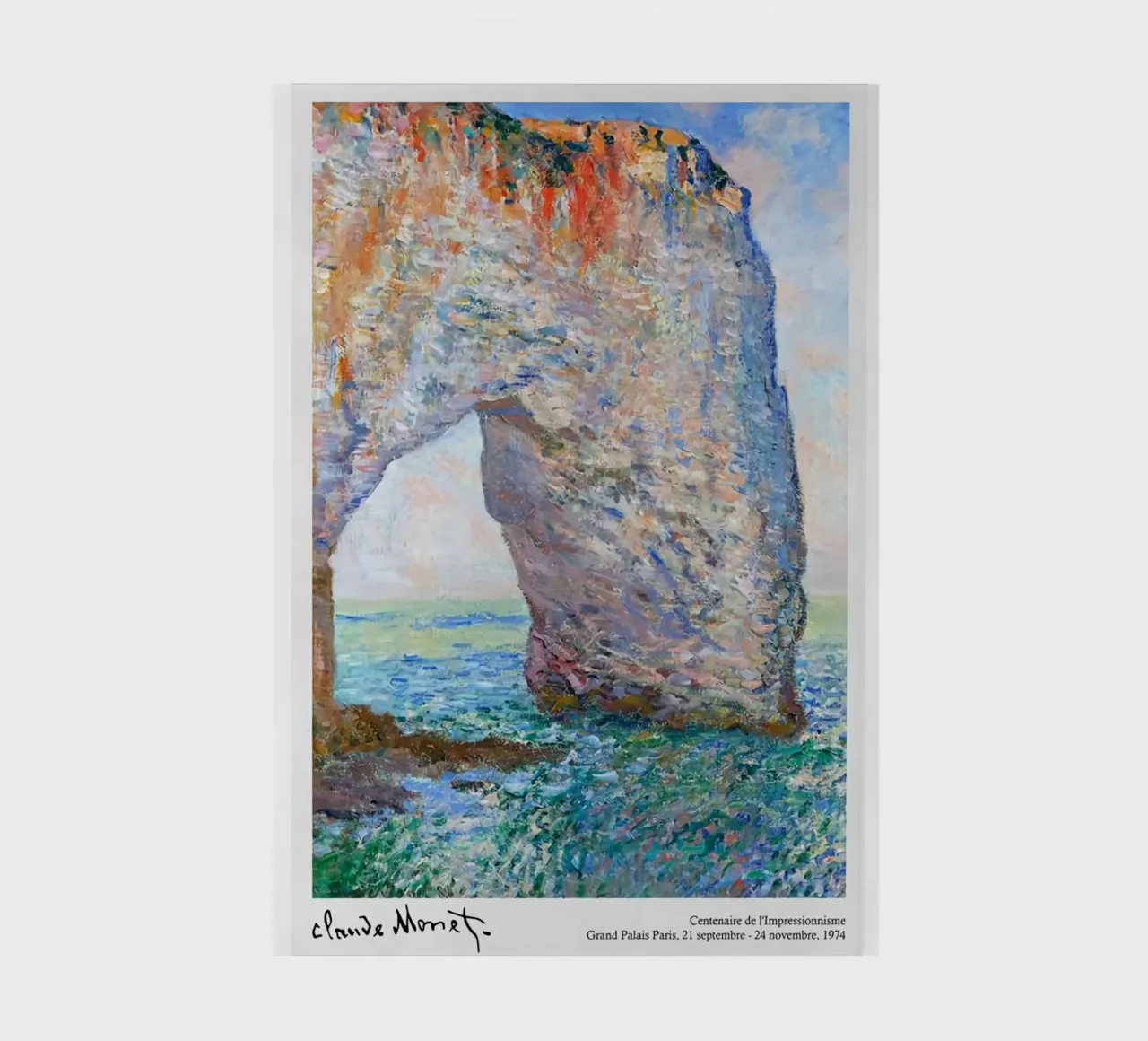Beach Rocks - Monet notebook by Perdana shop