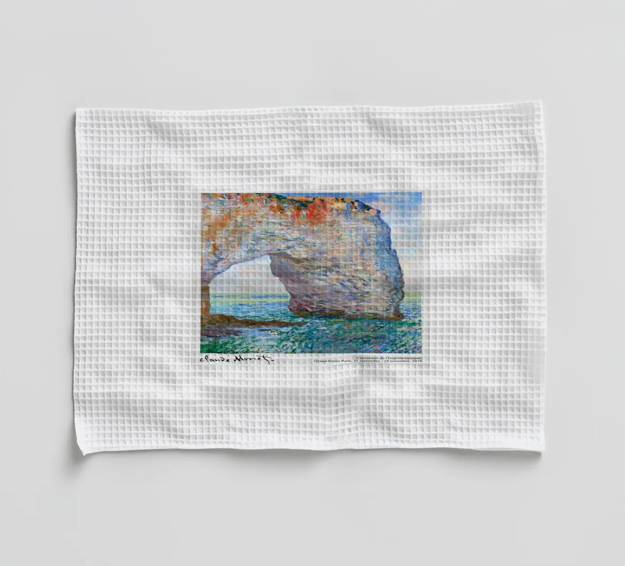 Rocce della spiaggia - Monet canovaccio da cucina da Perdana shop