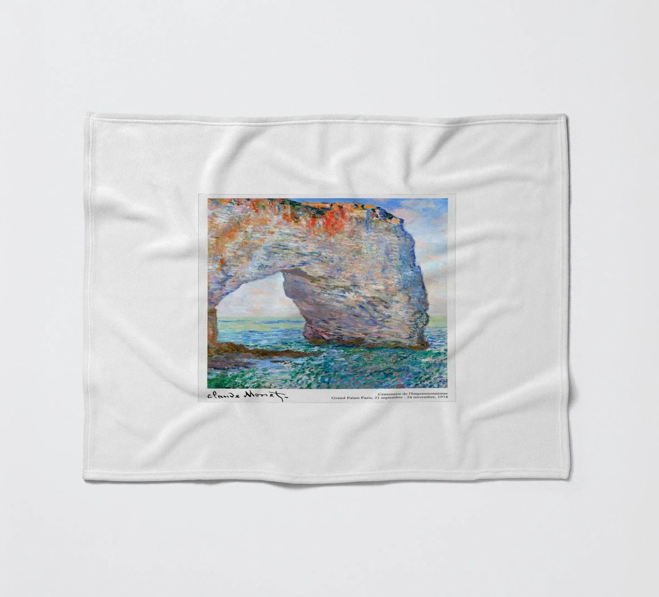 Rocce della spiaggia - Monet coperta in pile da Perdana shop
