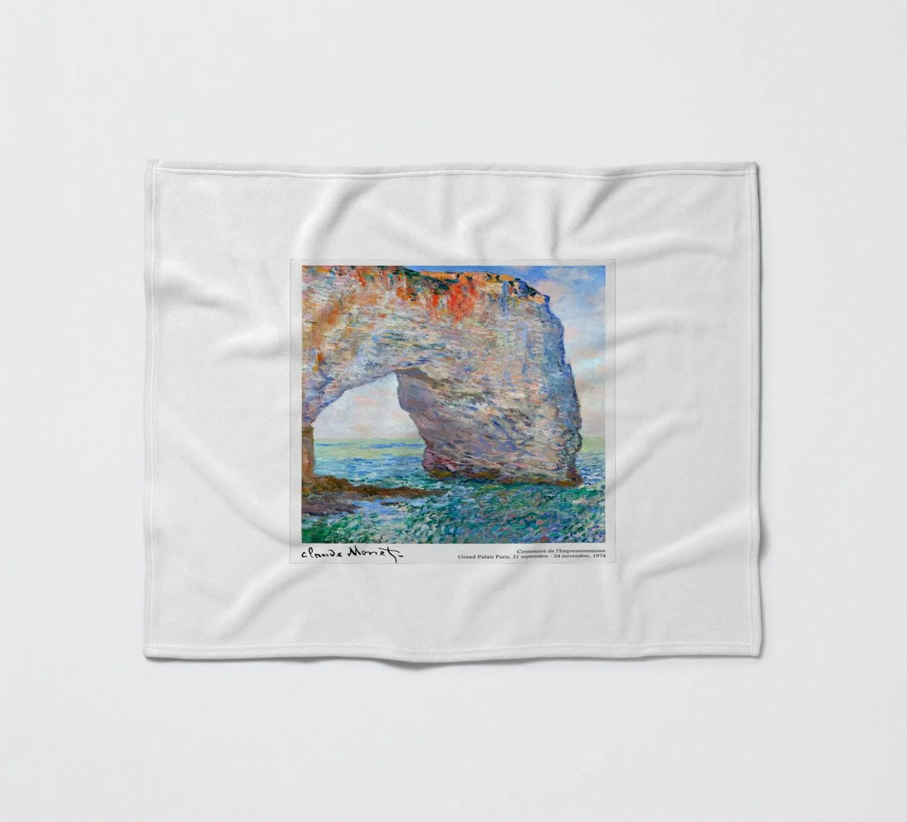 Rocce della spiaggia - Monet coperta in pile da Perdana shop