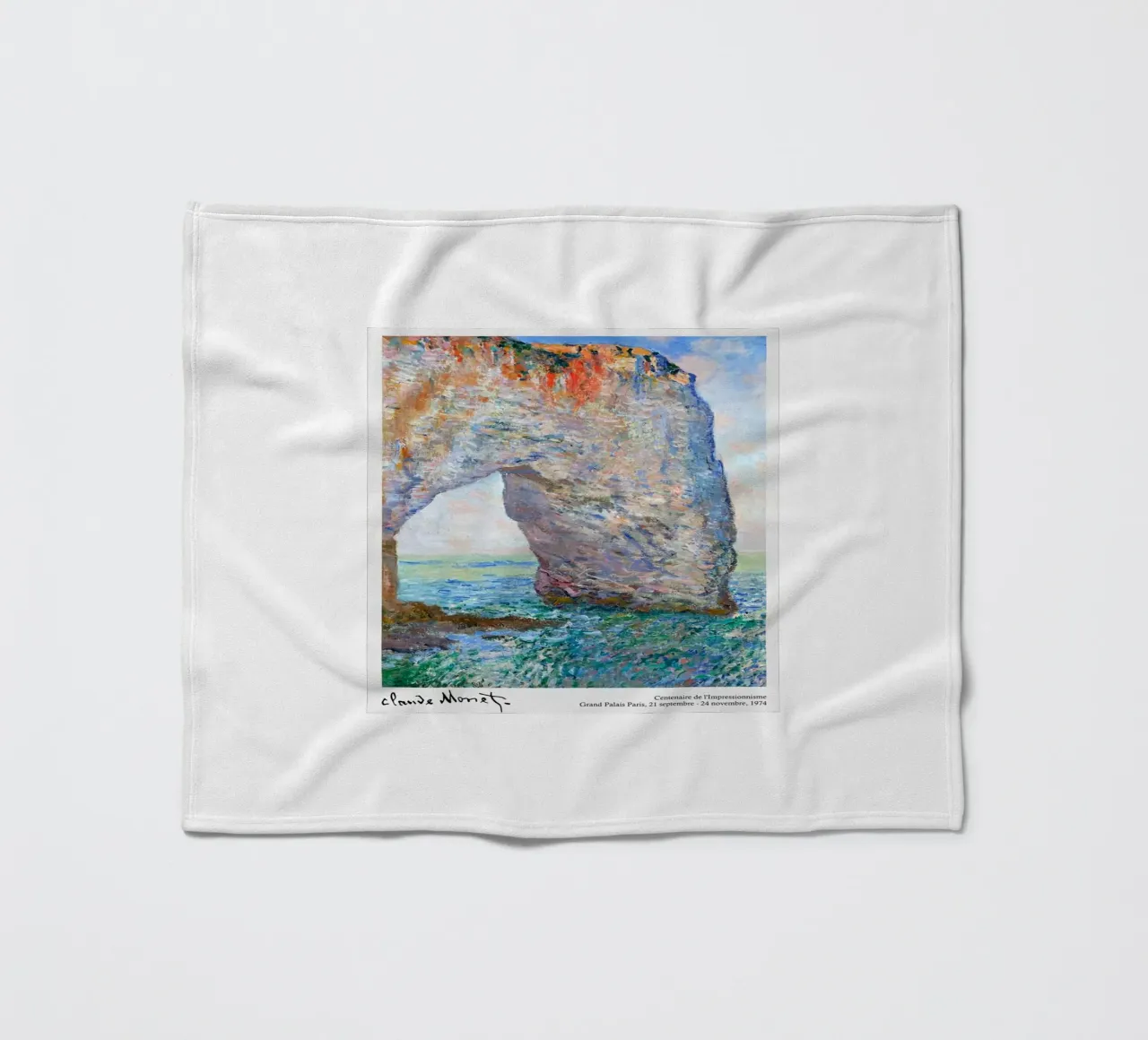 Rocce della spiaggia - Monet coperta in pile da Perdana shop