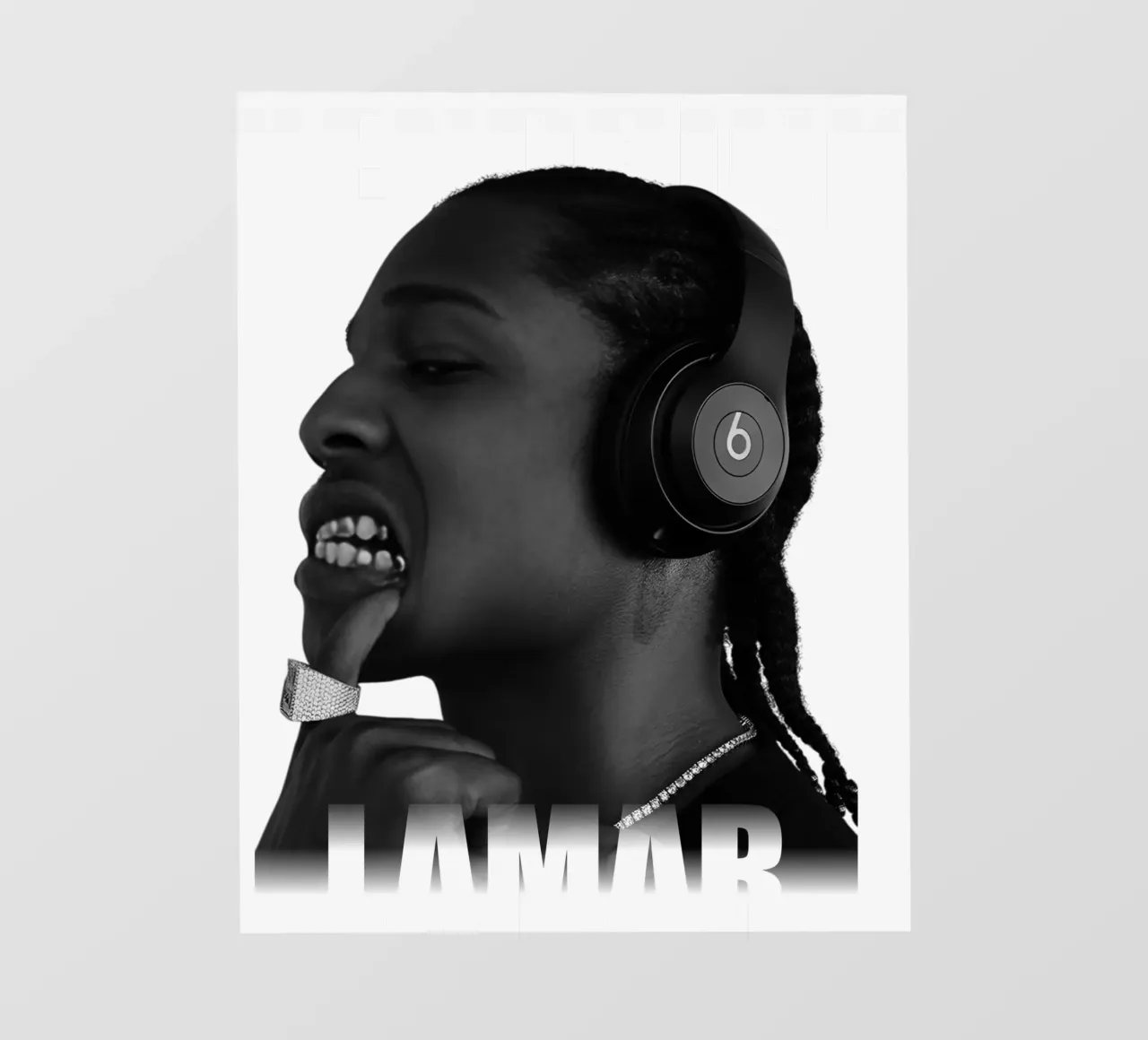 Kendrick Lamar - Not Like Us pellicola backlit da Aiden Hermisto