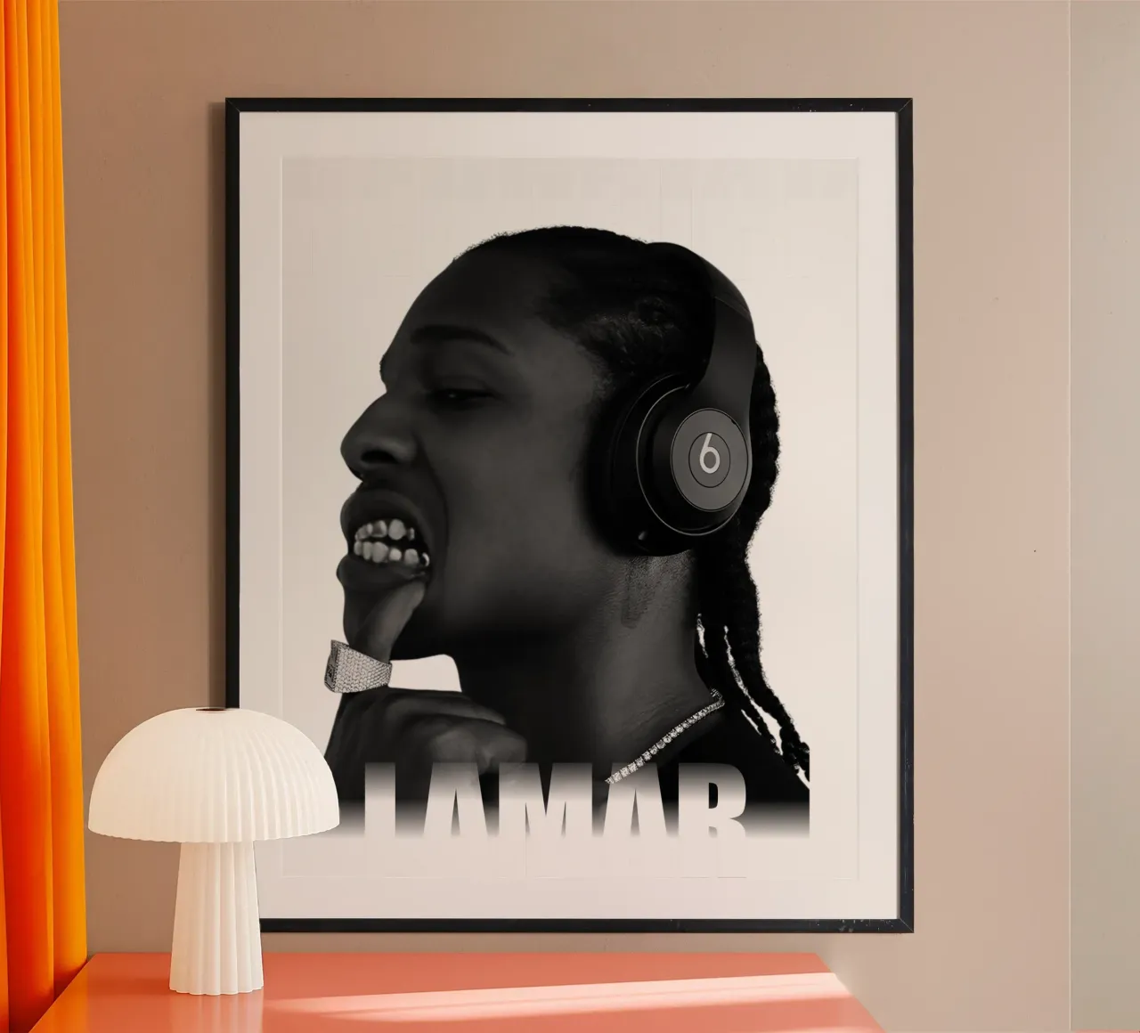 Kendrick Lamar - Not Like Us carta hahnemühle da Aiden Hermisto