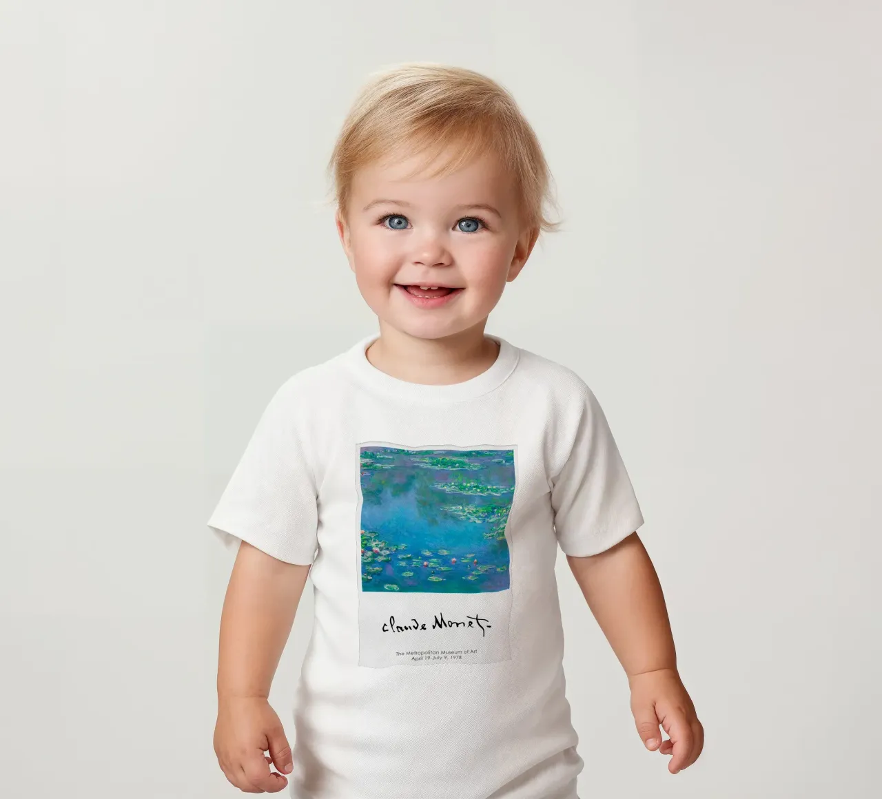Il miglior Claude Monet maglietta neonato da Perdana shop
