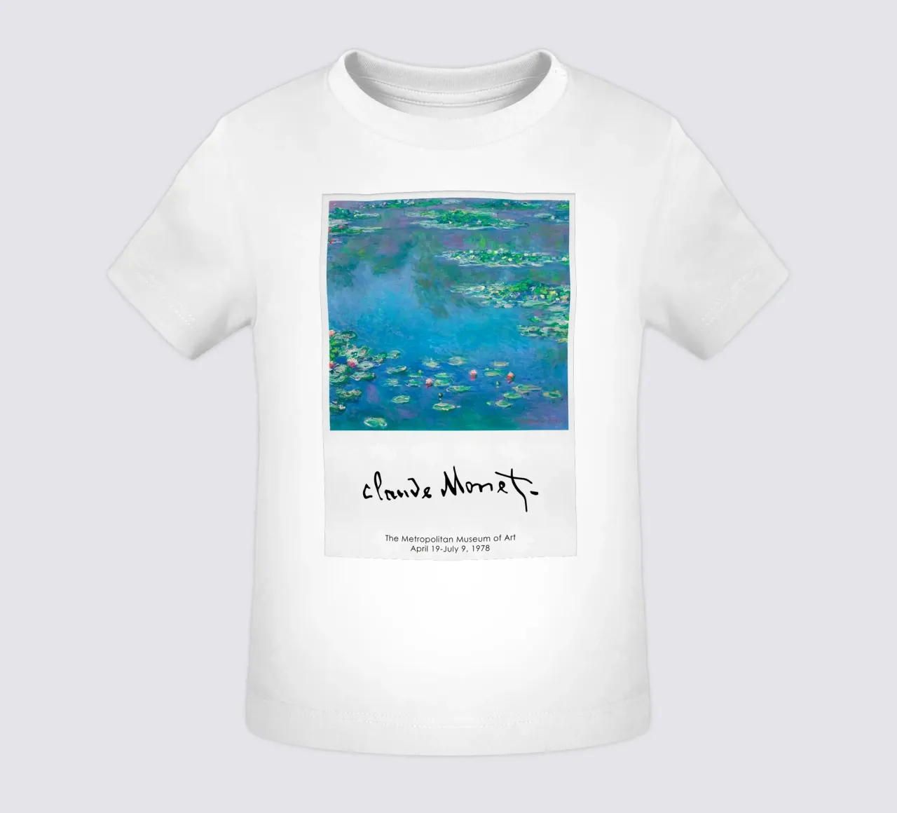 Il miglior Claude Monet maglietta neonato da Perdana shop