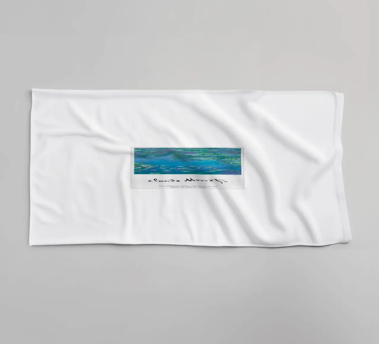 Il miglior Claude Monet asciugamano da bagno da Perdana shop