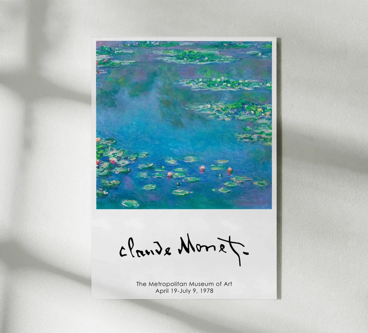 El mejor Claude Monet metacrilato de Perdana shop