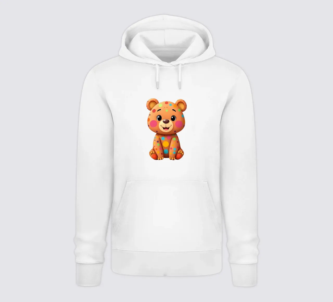 Orso_3a felpa con cappuccio da Tierisch bunt by LK