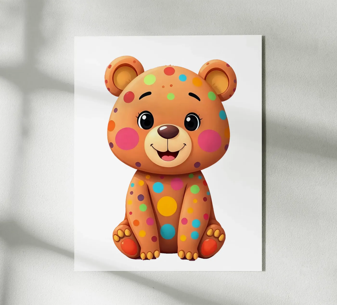 Orso_3a plexiglass da Tierisch bunt by LK