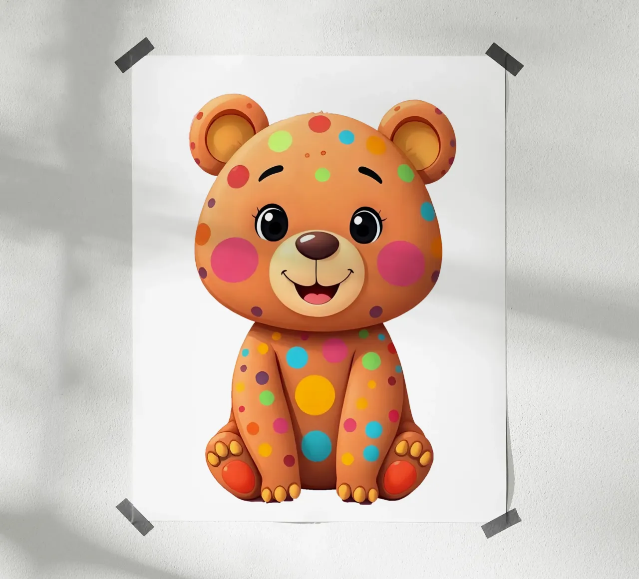 Orso_3a poster da Tierisch bunt by LK