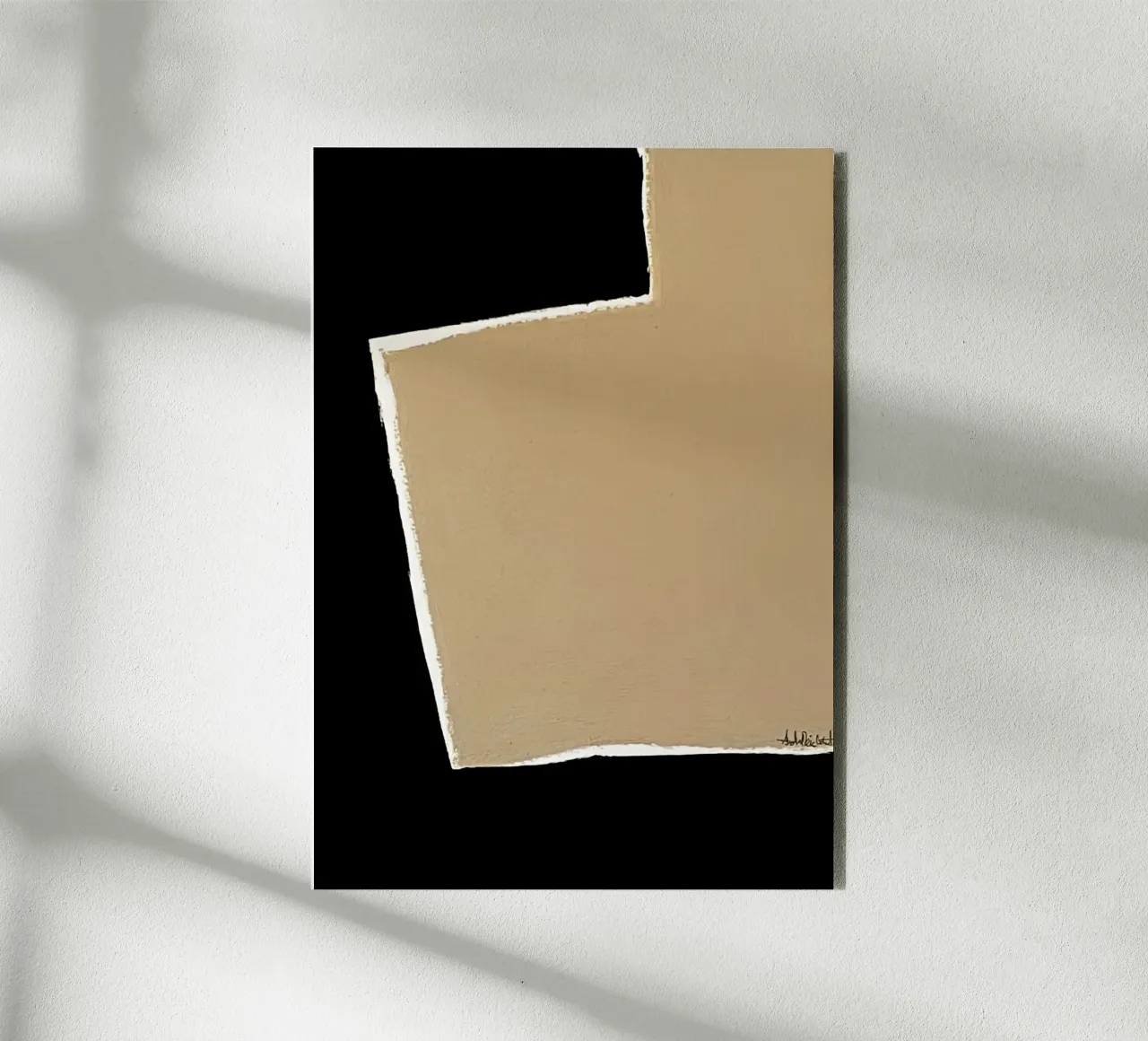 abstract minimal no5 alluminio dibond da Andrea Reichhart Art