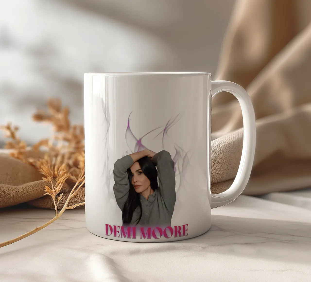 Demi Moore - Actress tazza in ceramica da Aiden Hermisto
