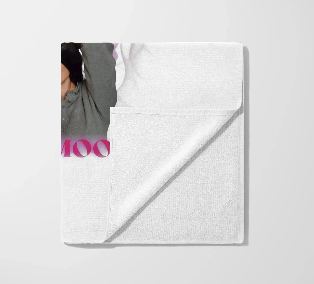 Demi Moore - Actress beach towel by Aiden Hermisto