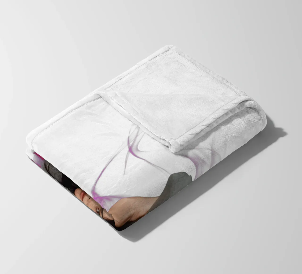 Demi Moore - Actress fleece blanket by Aiden Hermisto