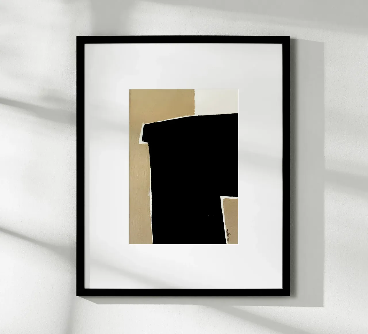 abstract minimal no6 carta hahnemühle da Andrea Reichhart Art