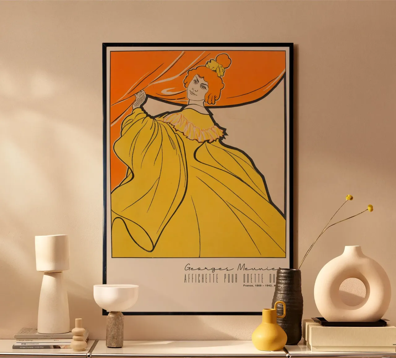 Georges Meunier - Cartel para Odette Dulac hahnemühle de Old Masters
