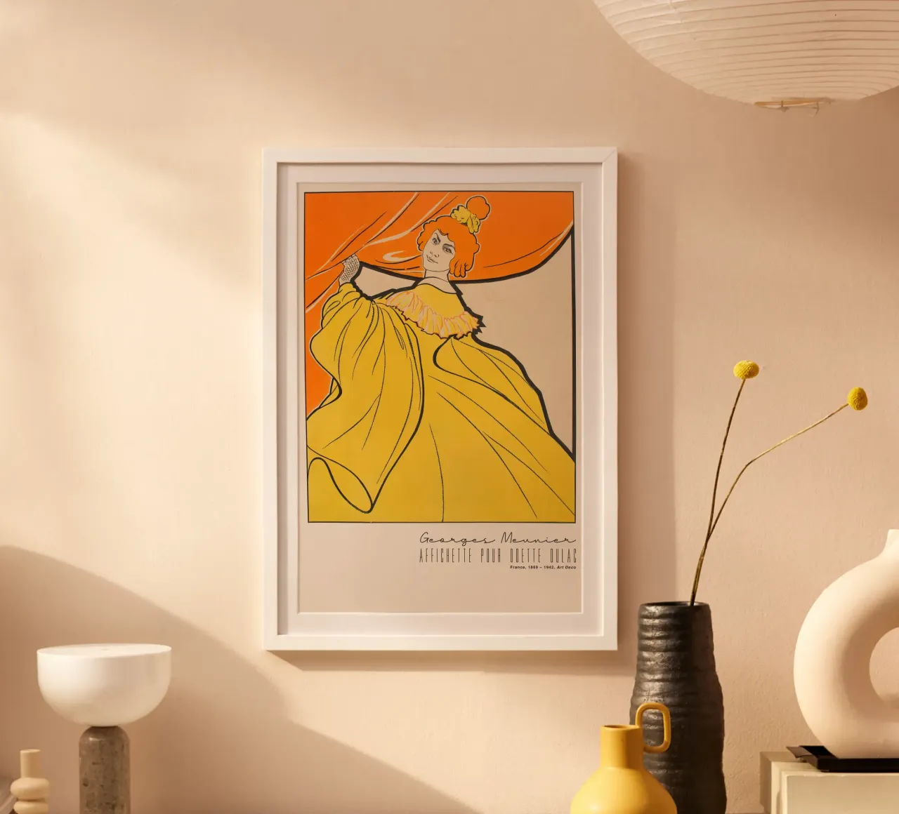 Georges Meunier - Cartel para Odette Dulac hahnemühle de Old Masters