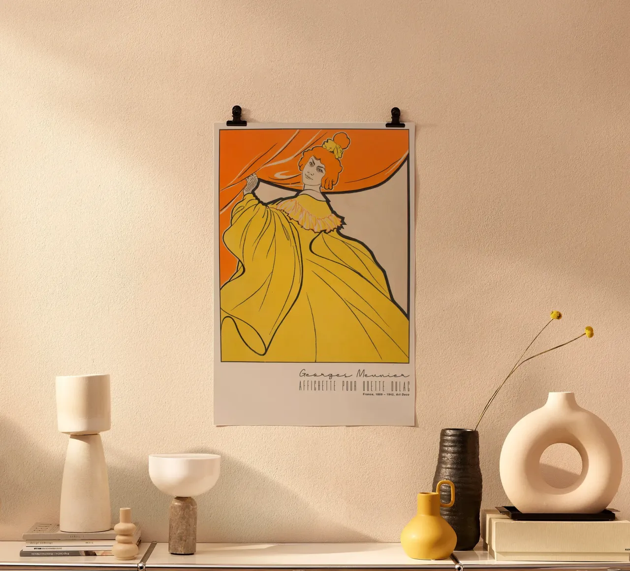 Georges Meunier - Cartel para Odette Dulac hahnemühle de Old Masters