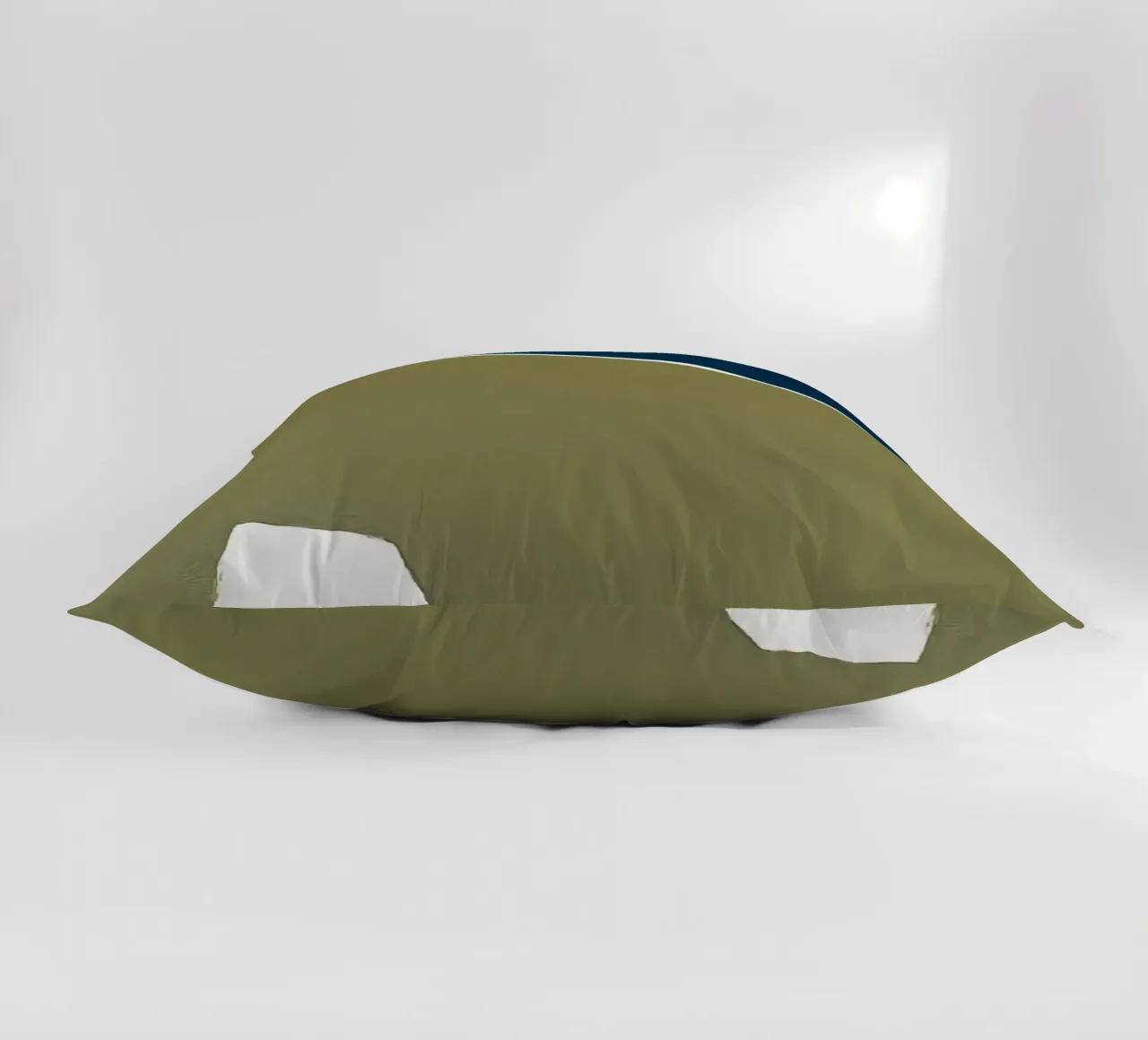 abstract minimal no7 decorative cushion by Andrea Reichhart Art