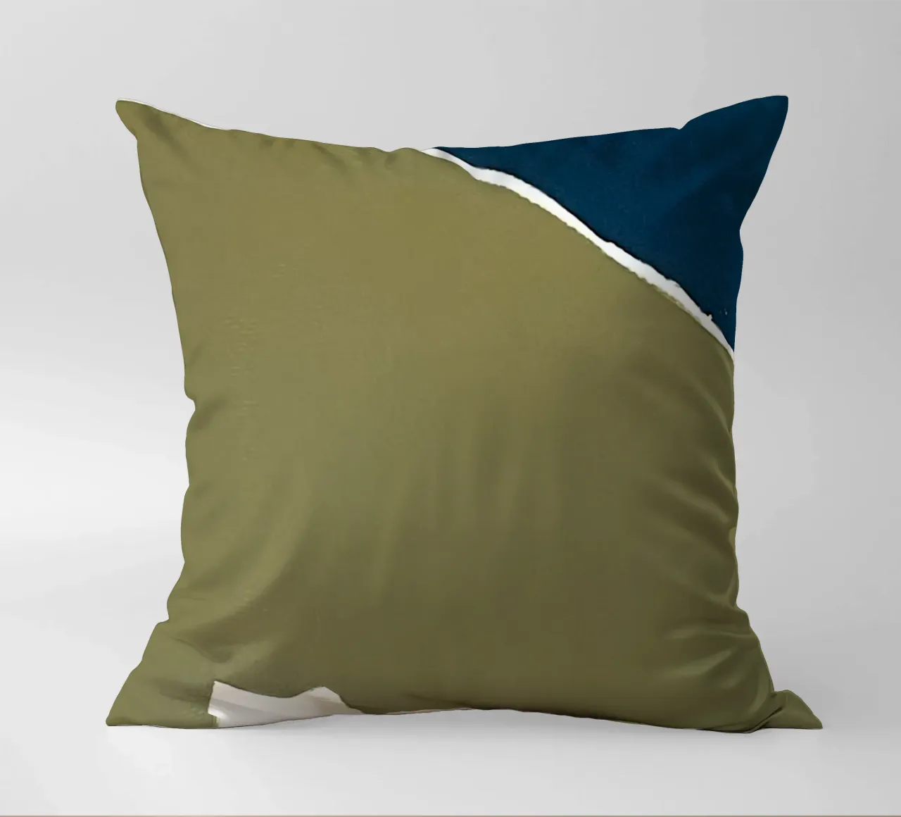 abstract minimal no7 decorative cushion by Andrea Reichhart Art