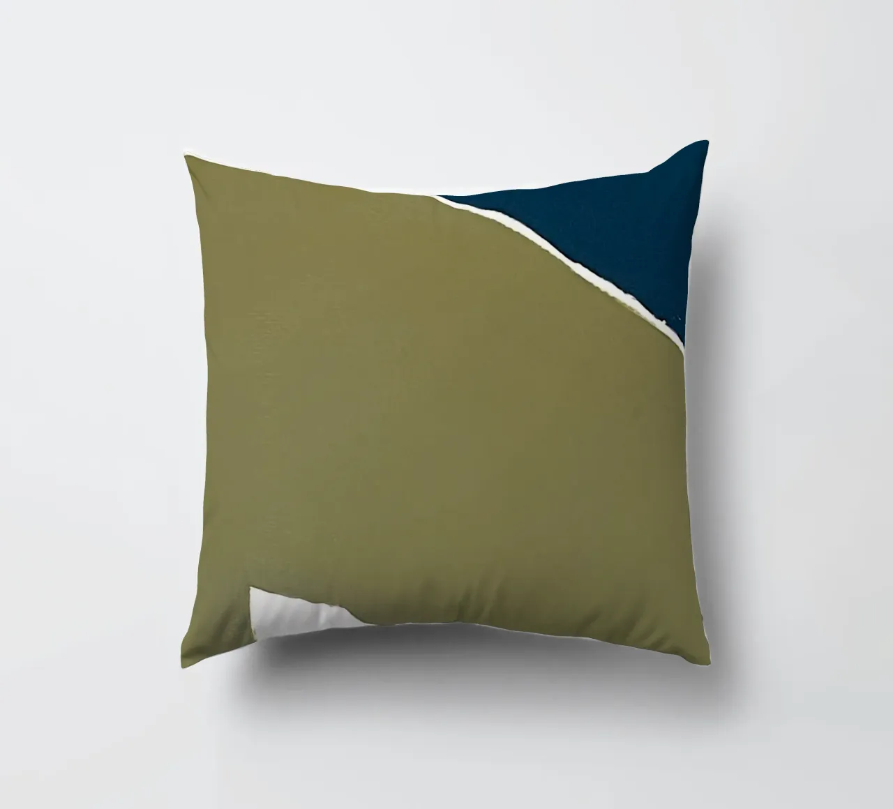 abstract minimal no7 decorative cushion by Andrea Reichhart Art