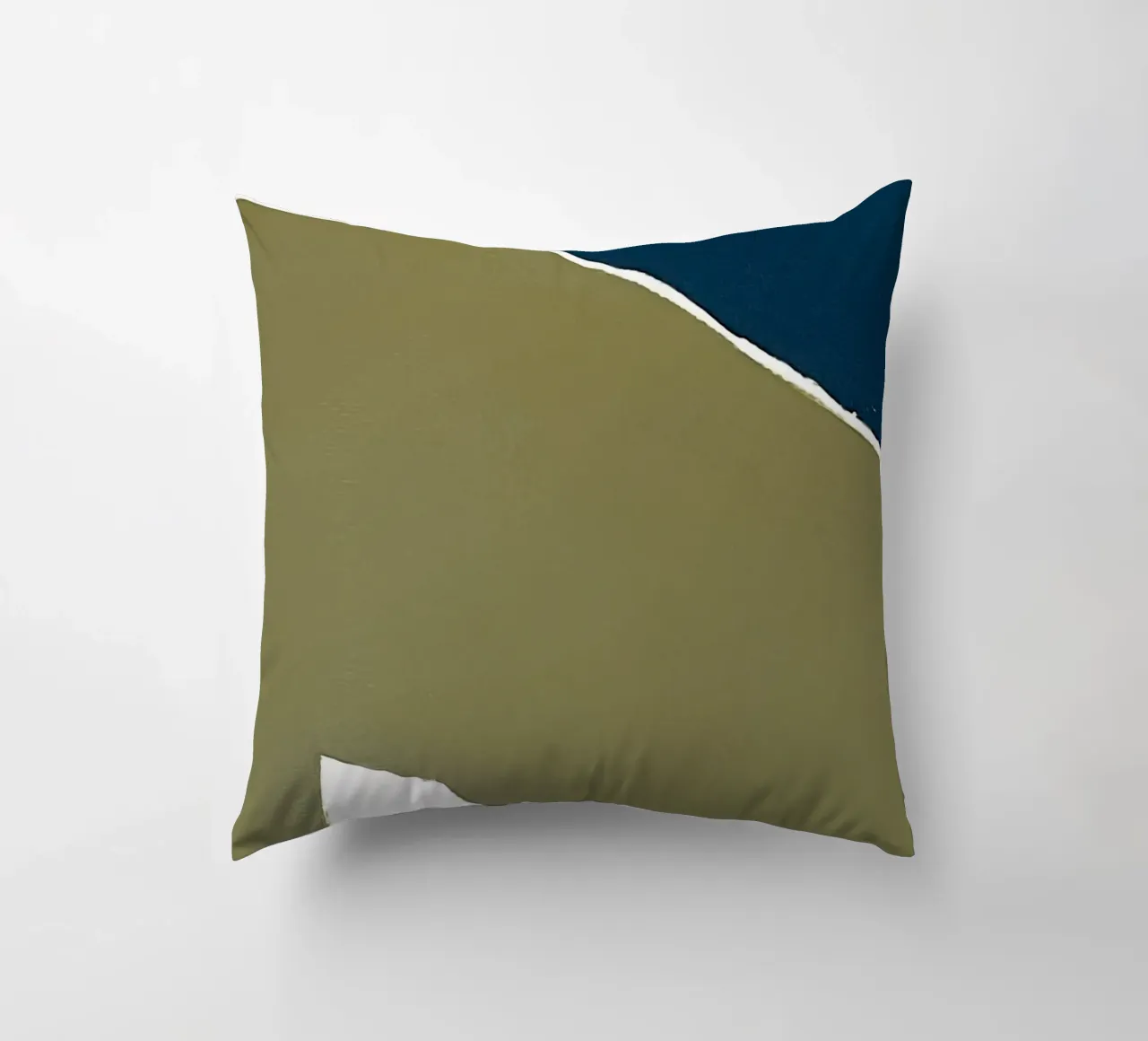 abstract minimal no7 decorative cushion by Andrea Reichhart Art
