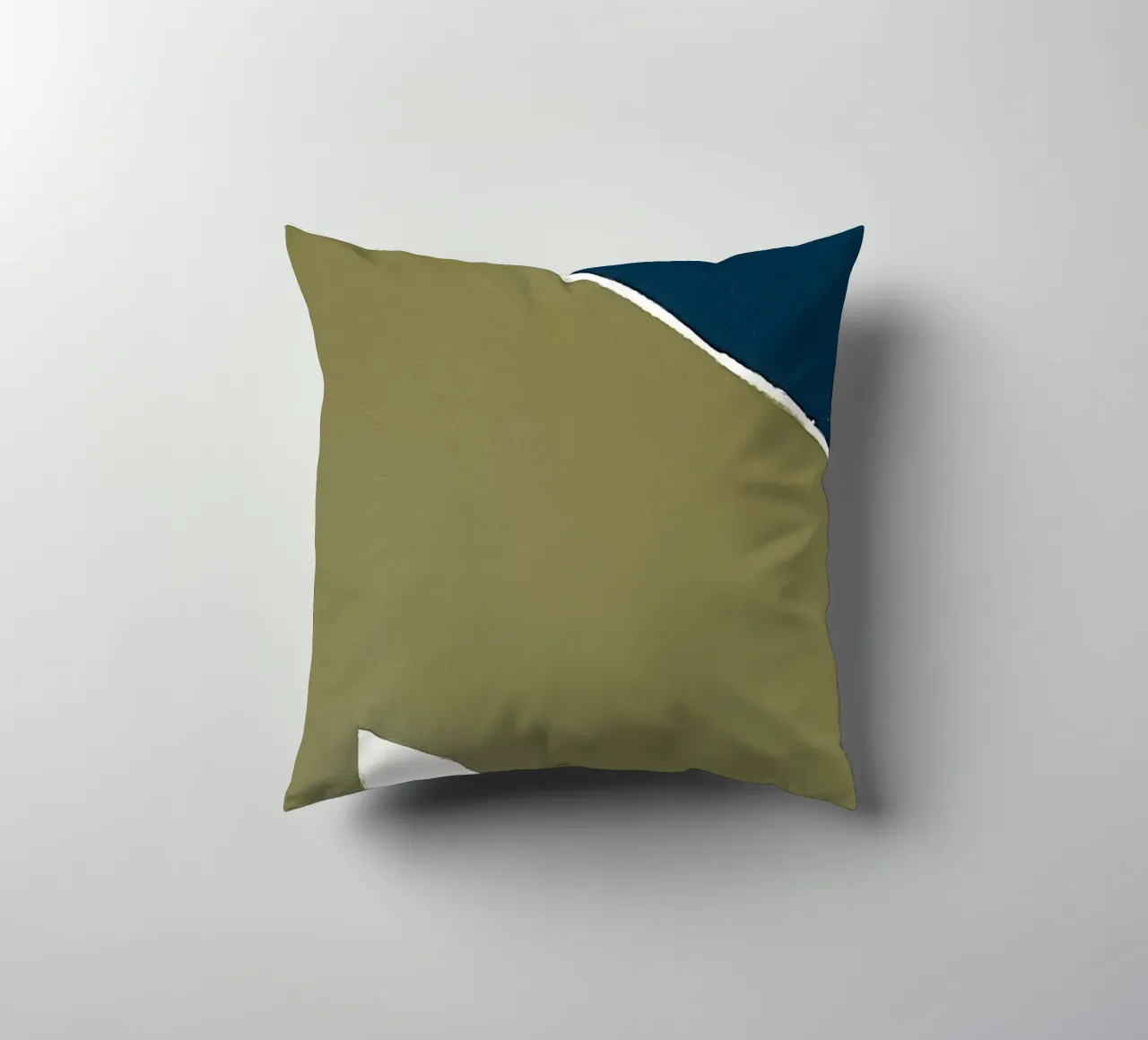 abstract minimal no7 decorative cushion by Andrea Reichhart Art