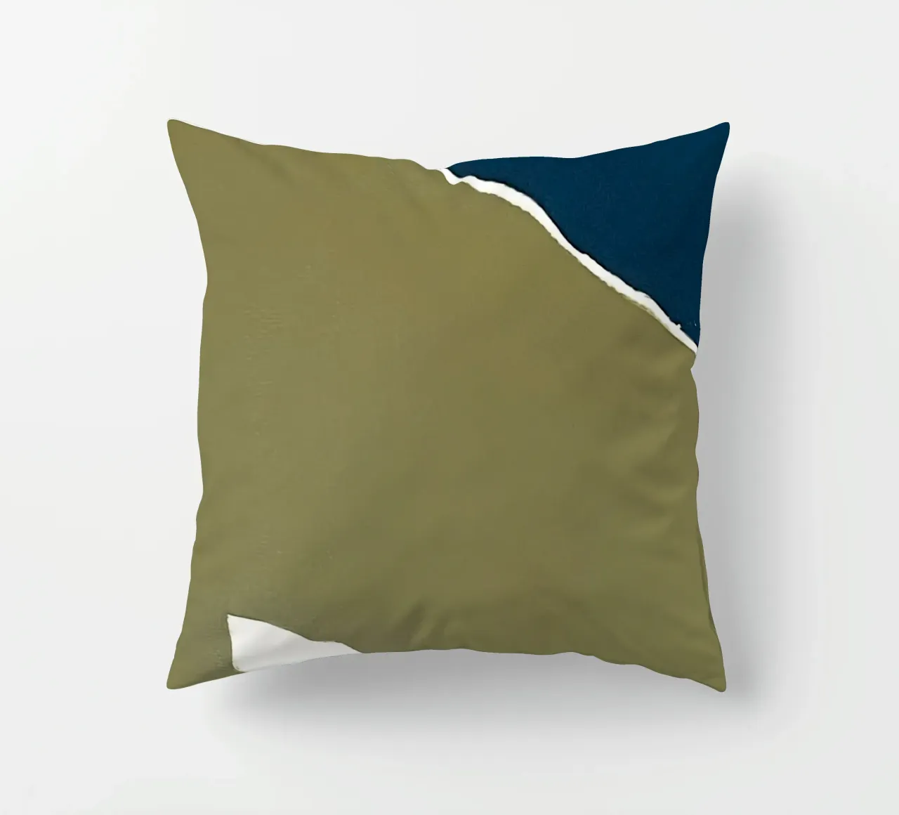 abstract minimal no7 decorative cushion by Andrea Reichhart Art