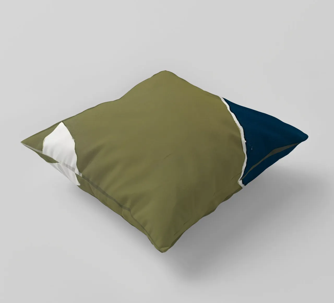 abstract minimal no7 decorative cushion by Andrea Reichhart Art