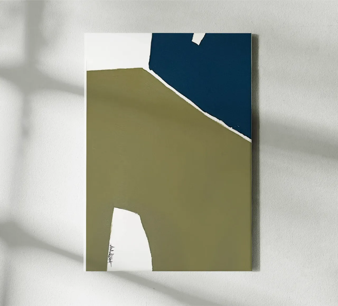 abstract minimal no7 tela da Andrea Reichhart Art