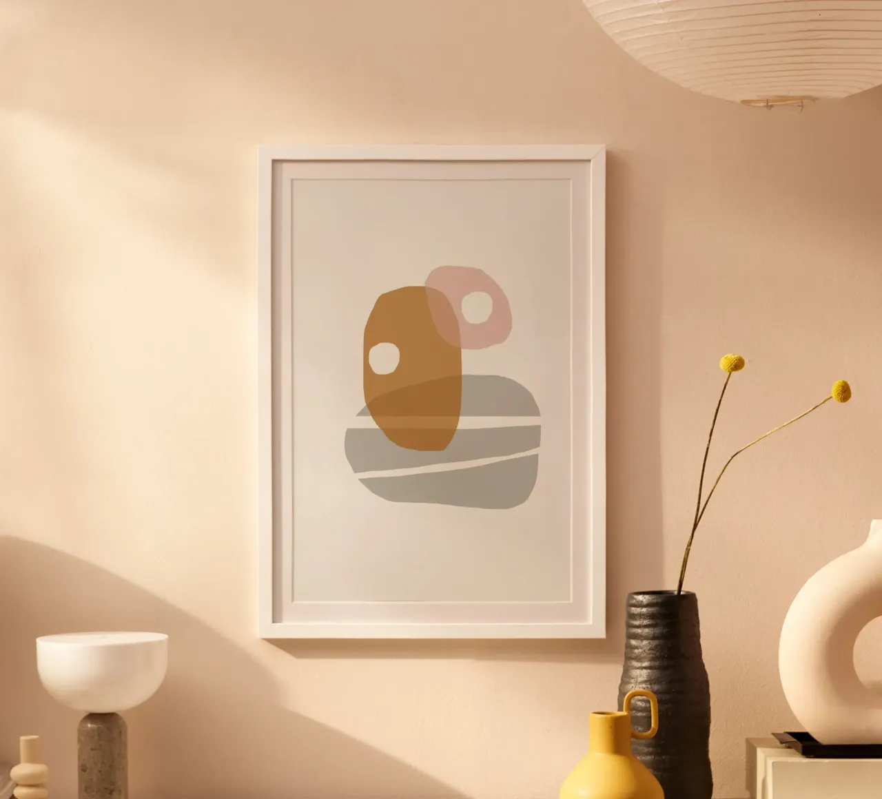 Zoe II poster con telaio in alluminio da Charlotte Winter