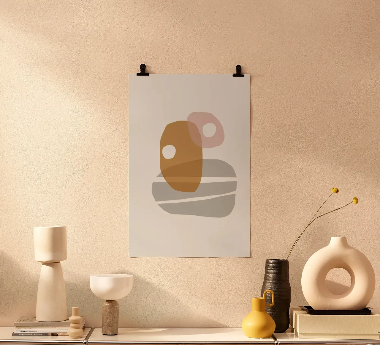 Zoe II poster con telaio in alluminio da Charlotte Winter