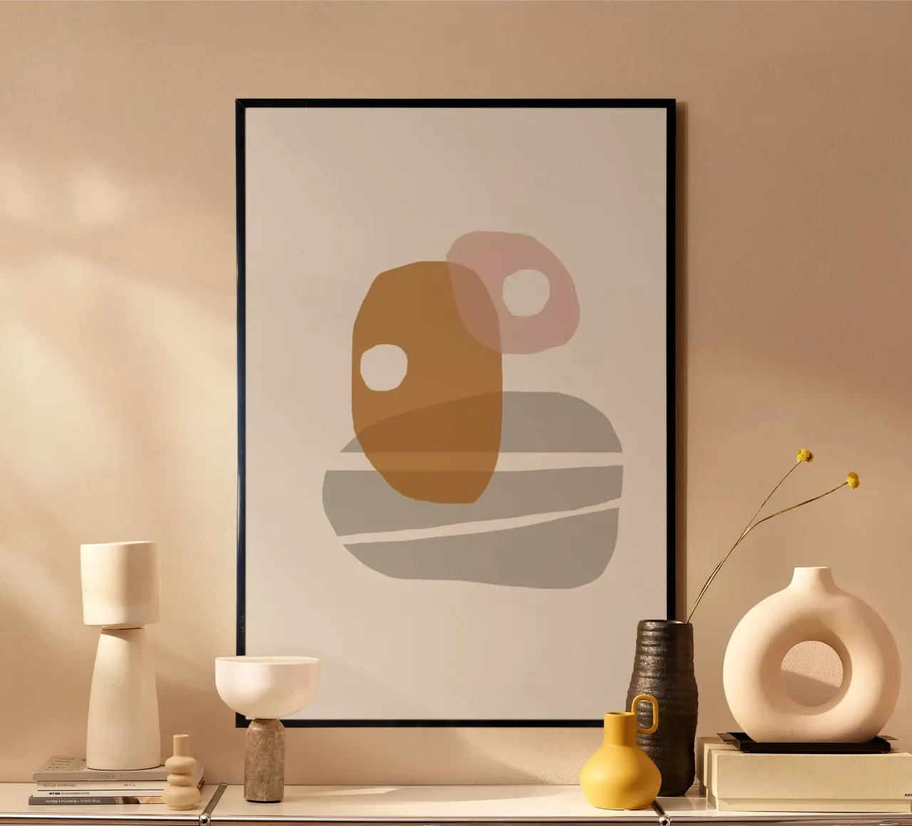 Zoe II poster con telaio in alluminio da Charlotte Winter