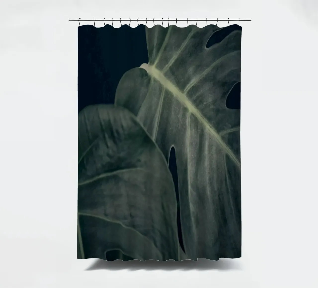 Moody Monstera 3 tenda da doccia da Klaus with K