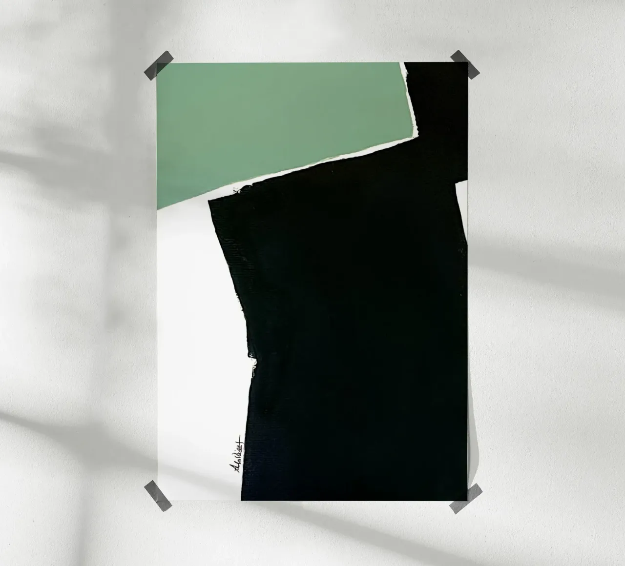 abstract minimal no10 carta hahnemühle da Andrea Reichhart Art