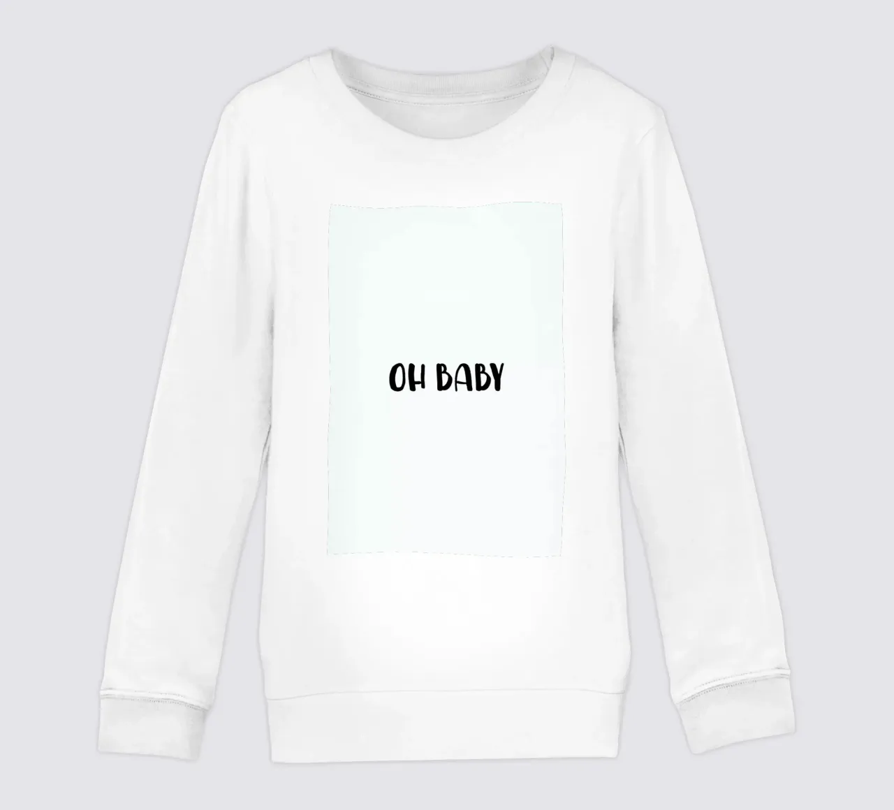 Oh Baby B&W felpa bambino da daylight design studio